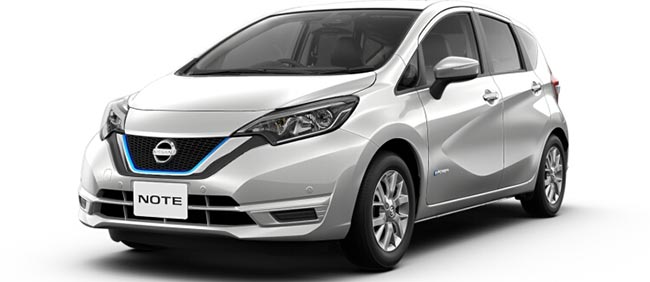 Nissan Note silver